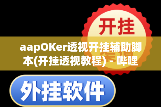 aapOKer透视开挂辅助脚本(开挂透视教程) - 哔哩-第1张图片-外挂软件网